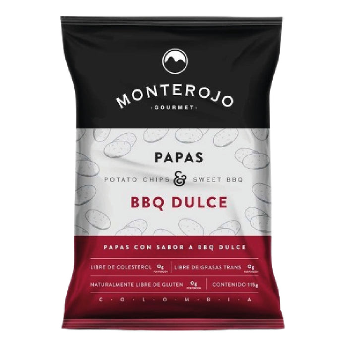 PAPAS MONTE ROJO 100G BBQ DULCE