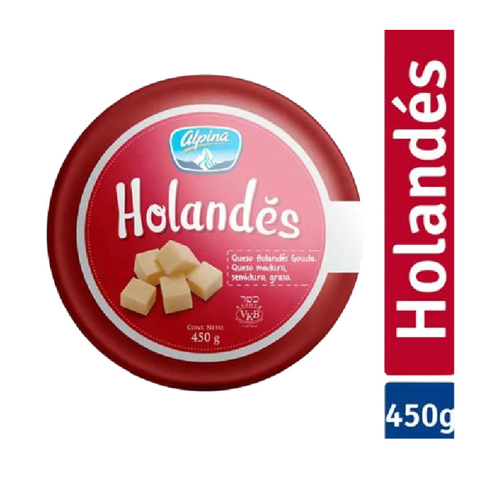 QUESO ALPINA 450G HOLANDES