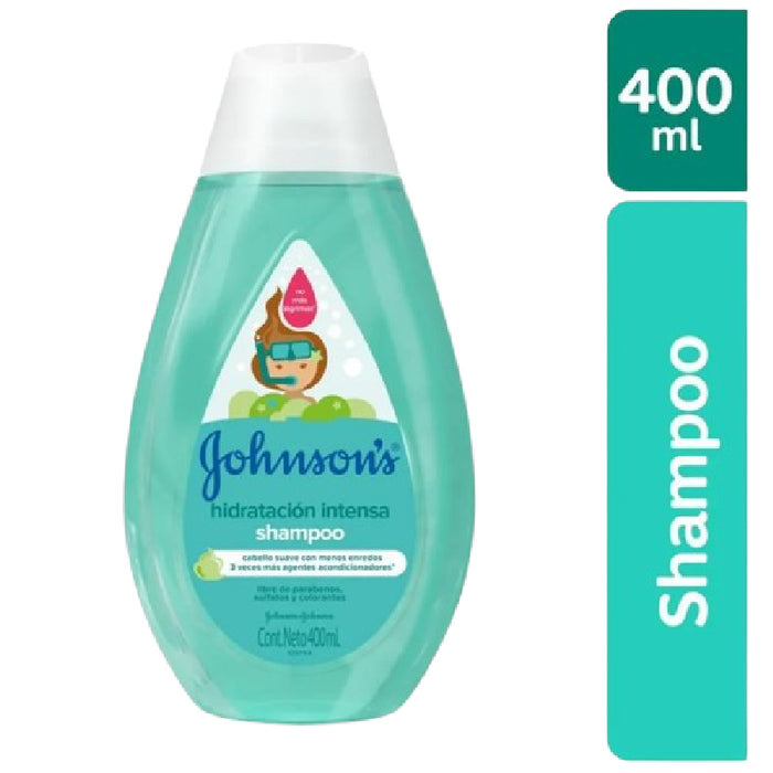 SHAMPOO J&J 400ML HIDRATACION INTENSA