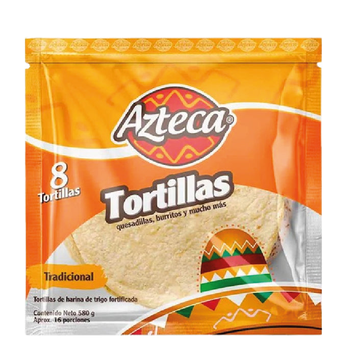 TORTILLA BURRITO AZTECA 8U 580G