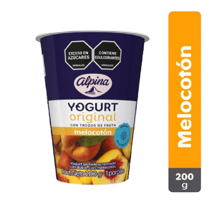 YOGURT ALPINA 200G MELOCOTON