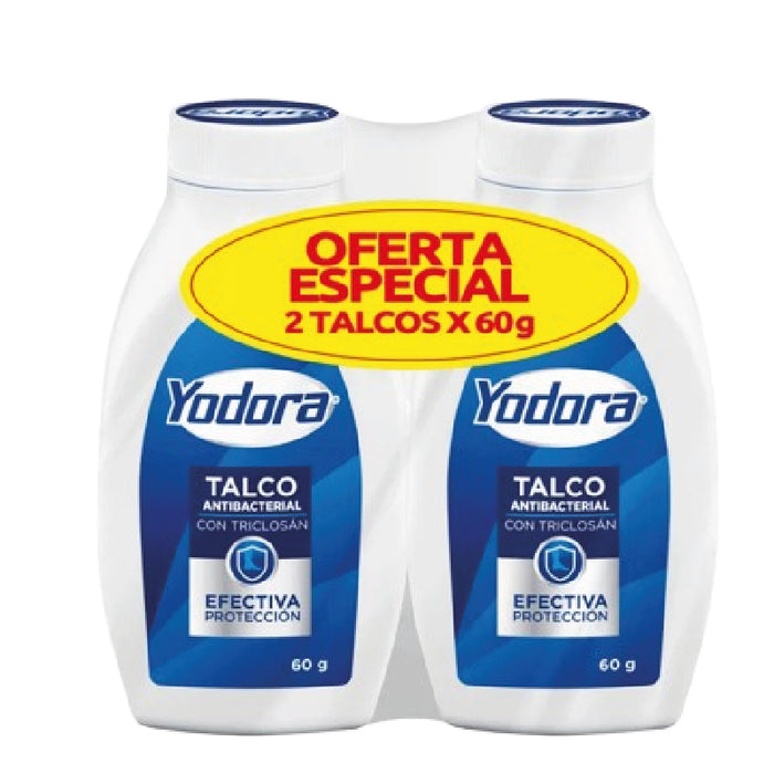 TALCO YODORA 2U 60G