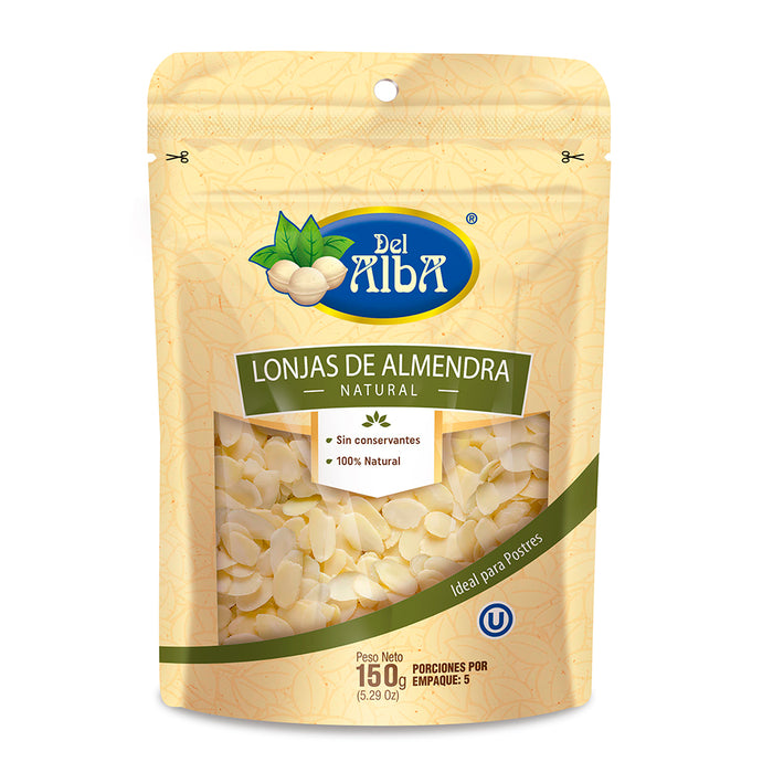 ALMENDRA EN LONJAS 150 GR