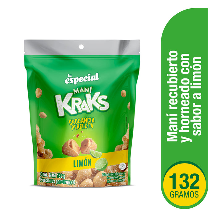 MANI LA ESPECIAL 132G KRAKS LIMON