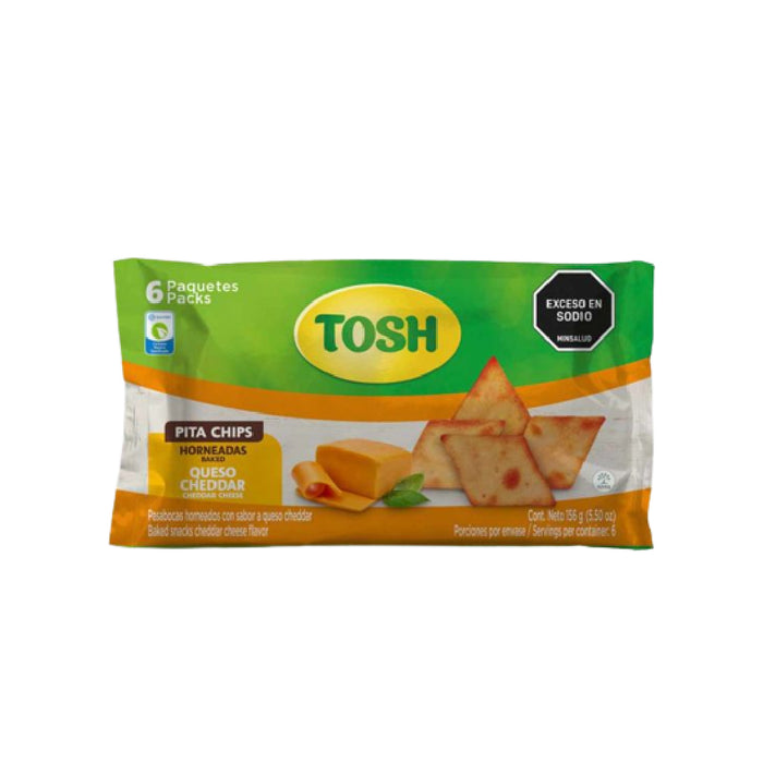 PASABOCA TOSH 156G PITA CHIPS QUESO BS