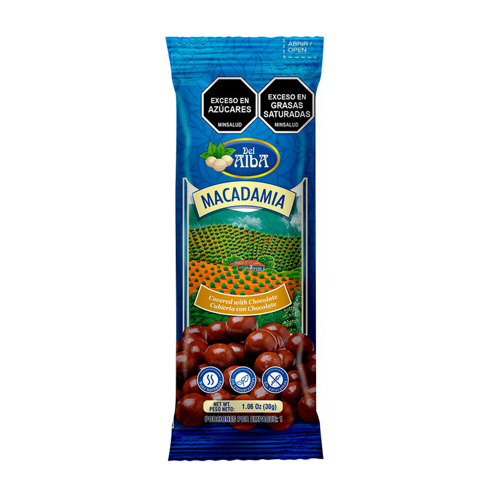 MACADAMIA CON CHOCOLATE 30 GR