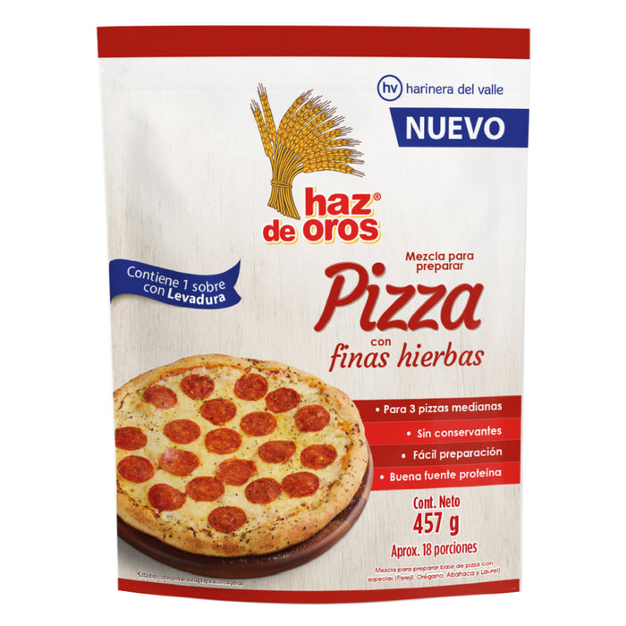 MEZCLA PIZZA HAZ DE OROS 457G