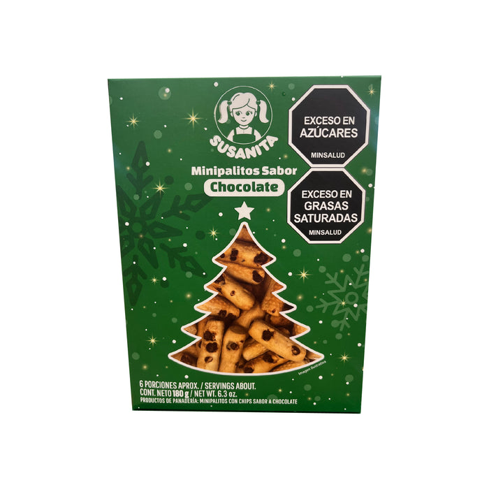 MINIPALITOS SUSANITA 180G CHOCOLATE NAVIDAD