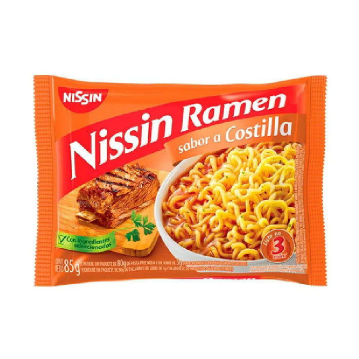 SOPA NISSIN RAMEN 85G COSTILLA