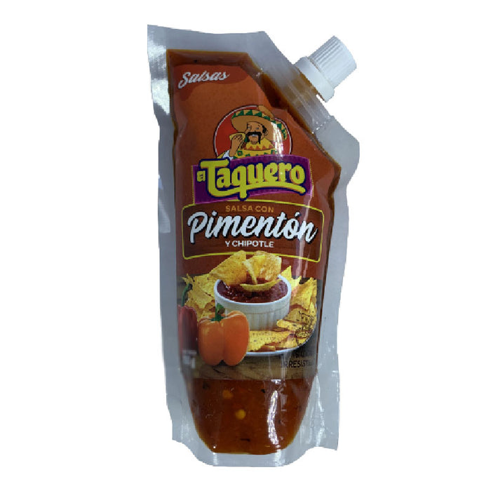 SALSA DE PIMENTON 250G EL TAQUERO