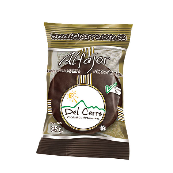 ALFAJORES DEL CERRO 85G NEGRO