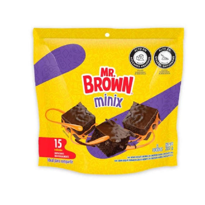 BROWNIE BIMBO 302G MINI/MIX SURTIDO