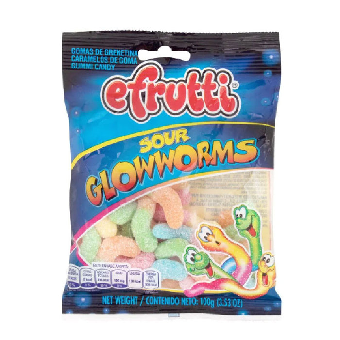 GOMAS E FRUTTI 100G GLOWORMS