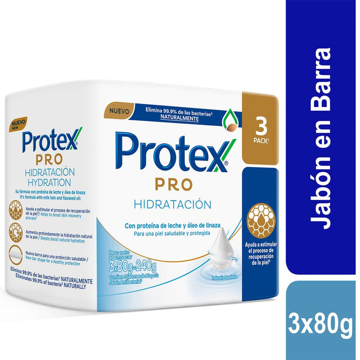 JABON PROTEX 3U 80G HYDRATION