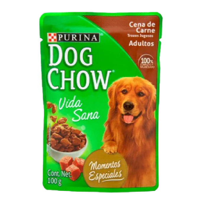 ALIMENTO DOGCHOW 100G CARNE TROZOS