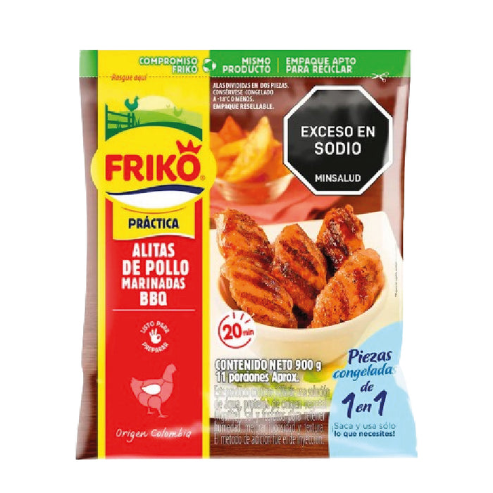 ALITAS BBQ FRIKO 900G