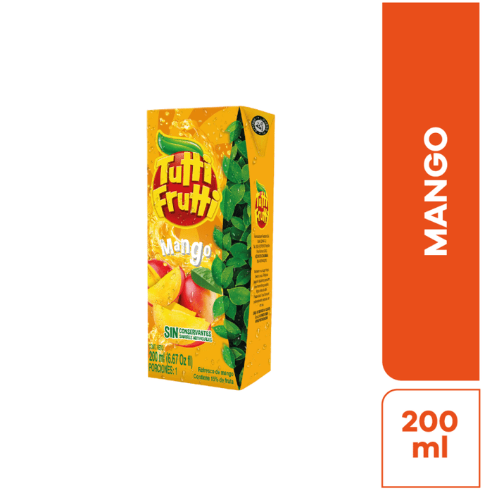 JUGO TUTTIFRUTTI 200M MANGO