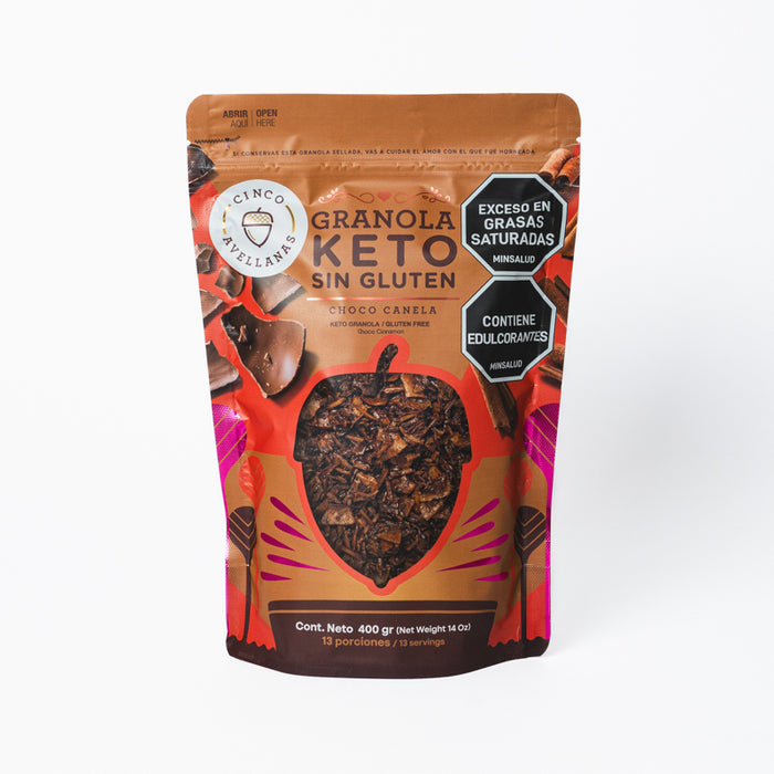 KETO Choco canela 400g