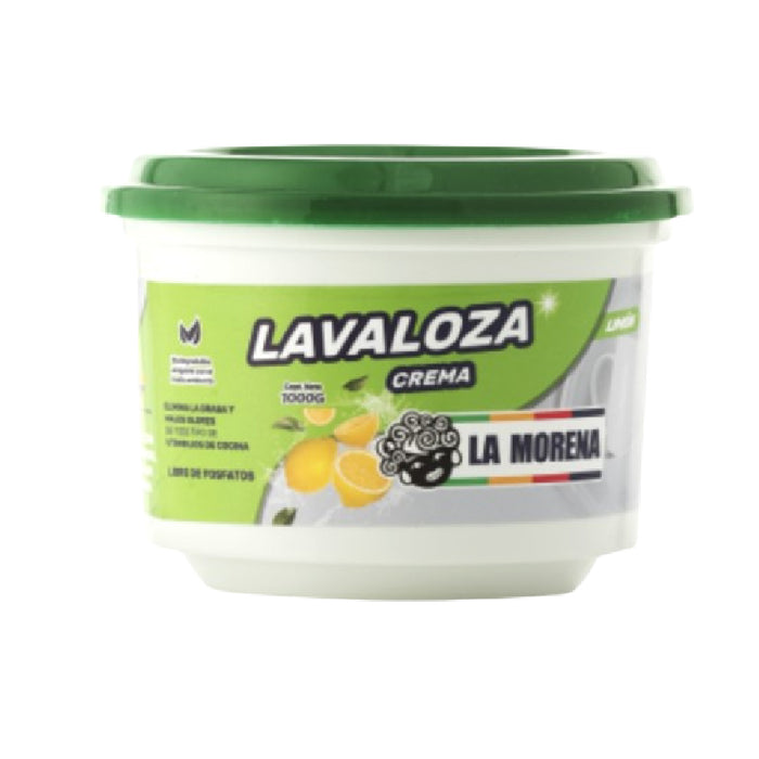 LAVALOZA LA MORENA 1000G CREMA LIMON