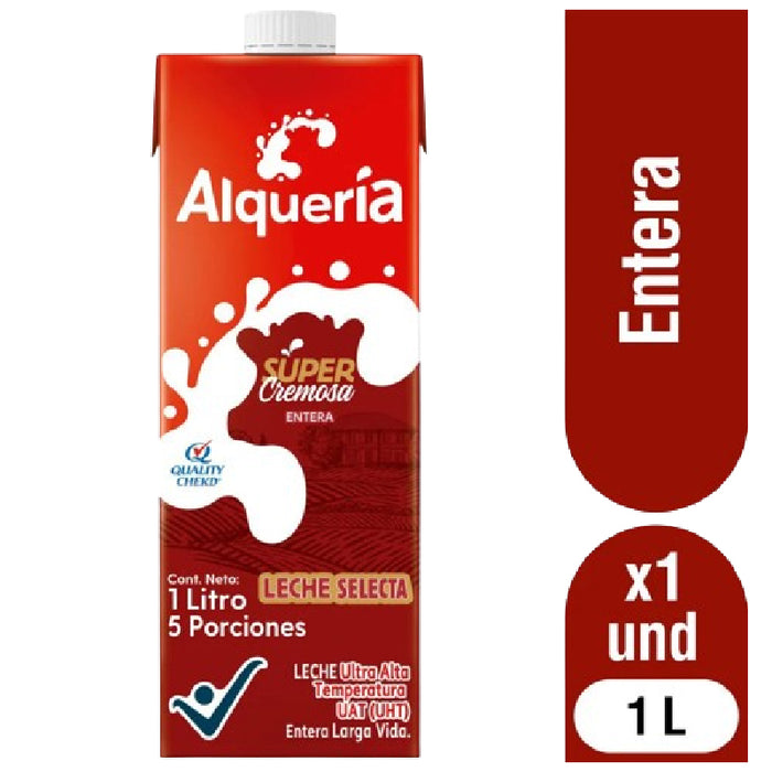 LECHE ALQUERIA 1000ML SUPERCREMOSA TETRA