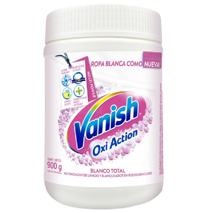 LIMPIADOR VANISH 900G POLVO BLANCO OXI