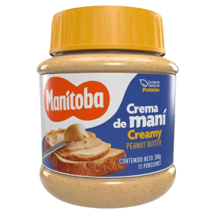 MANTEQUILLA MANI MANITOBA 300G