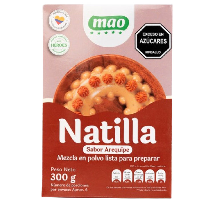 NATILLA SABOR AREQUIPE 300G MAO