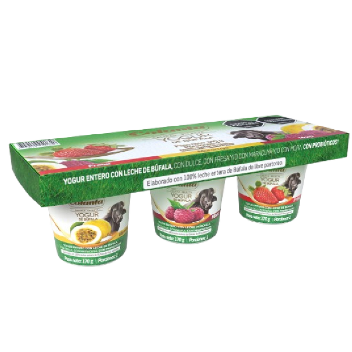 YOGURT COLANTA 3U 510G BUFALA