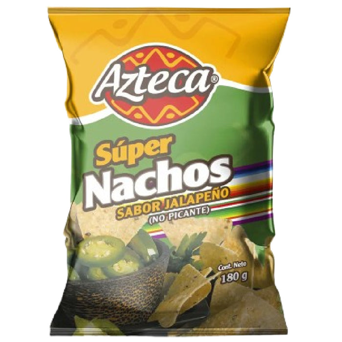 NACHOS AZTECA 180G JALAPENOS