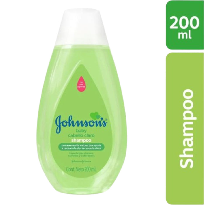 SHAMPOO J&J 200ML MANZANILLA