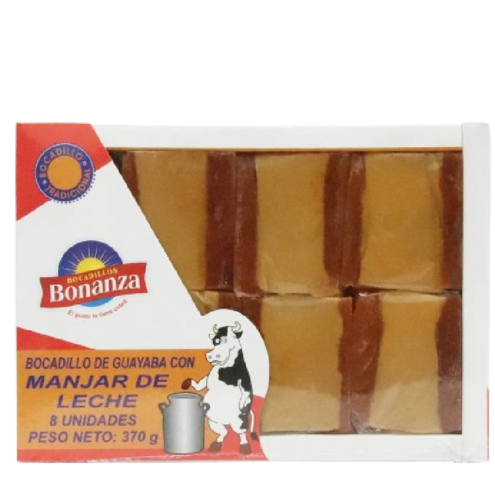 MANJAR DE LECHE BONANZA 8U 370G