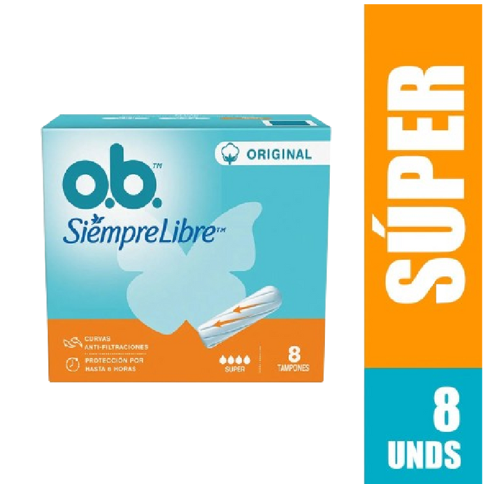 TAMPON OB 8U SUPER ORIGINAL