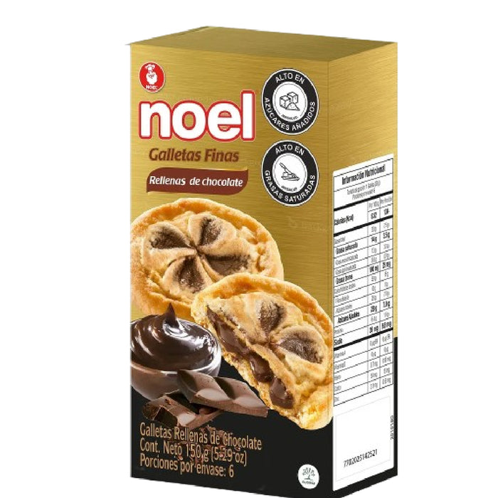 GALLETA NOEL Rellena de Chocolate x 150g