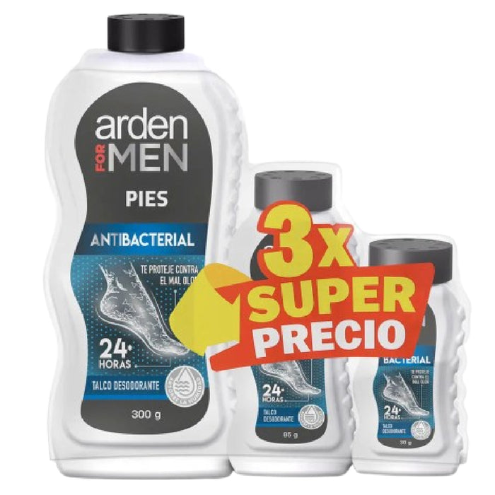 TALCO ARDEN FORMEN 300G+85G+30G P.E