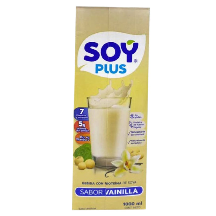 LECHE SOYPLUS 1000ML NATURAL TETRA