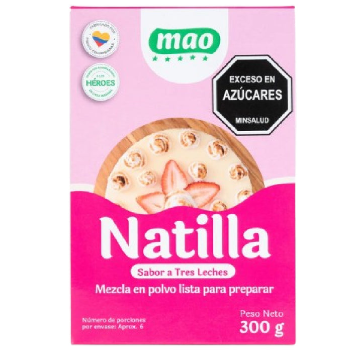 NATILLA SABOR TRES LECHES 300G MAO