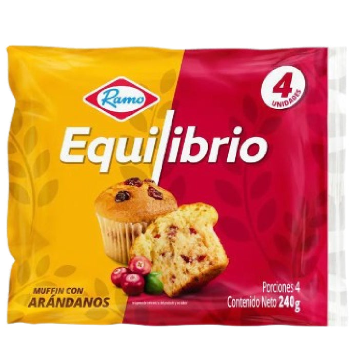 MUFFIN RAMO 4U 240G EQUILIBRIO