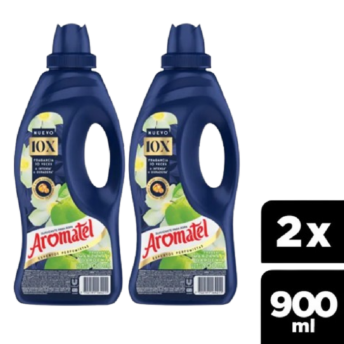 SUAVIZANTE AROMATEL 2U 900ML MANZANA