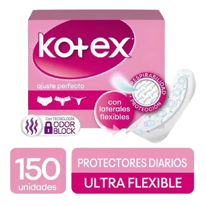 PROTEC KOTEX 150U DIARIOS ULTFLEXIBLE