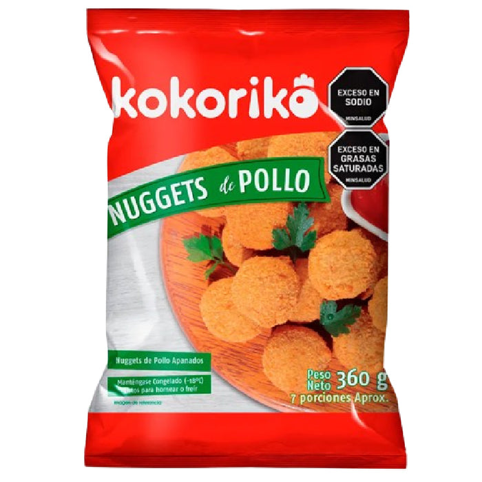 NUGGETS POLLO KOKORIKO 360G APANADO