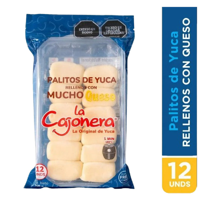 PALITOS CAJONERA 12U 300G DE YUCAQUESO