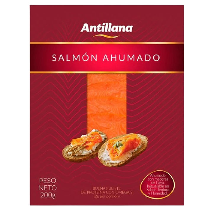 SALMON ANTILLANA 200G AHUMADO