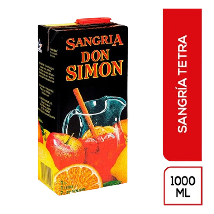 SANGRIA DON SIMON 1000ML TETRA