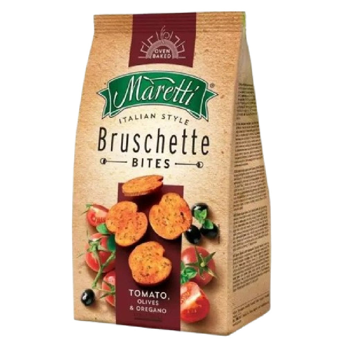 SNACK MARETTI TOMATO 85G BRUSCHETTE