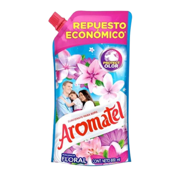 SUAVIZANTE AROMATEL 800ML FLORAL