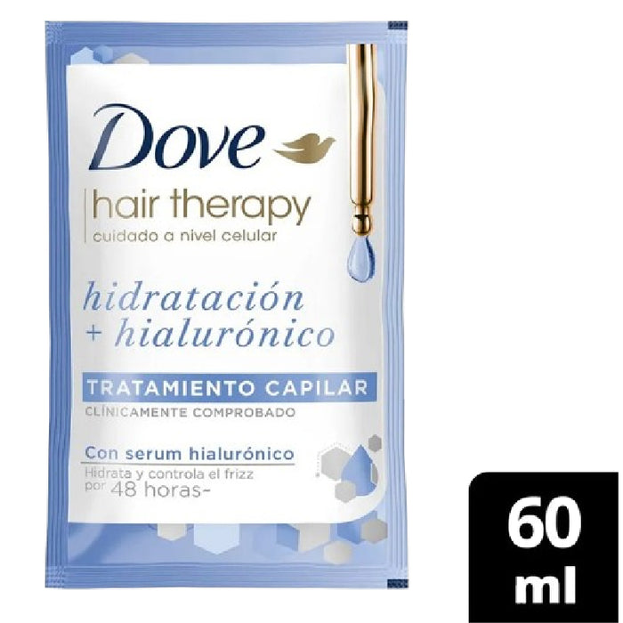 TRATAMIENTO CAPILAR DOVE 60ML HIDR/HIAL