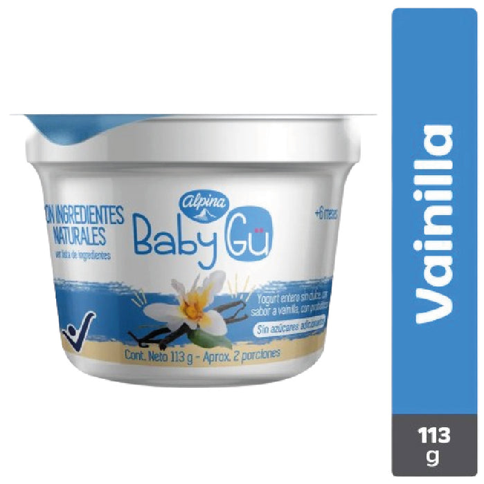 YOGURT BABYGU 113G VAINILLA