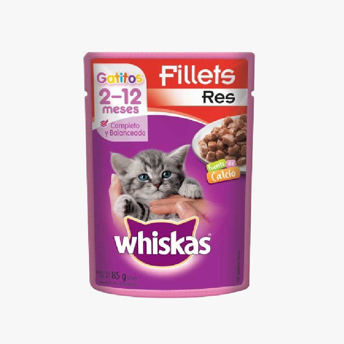 ALIMENTO WHISKAS 85G GATITOS