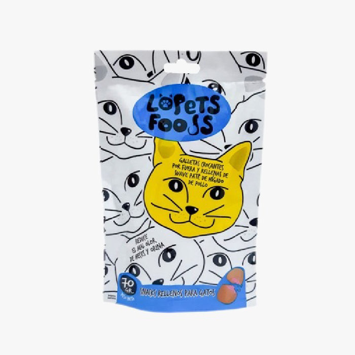 SNACKS PETS 70G GATOS