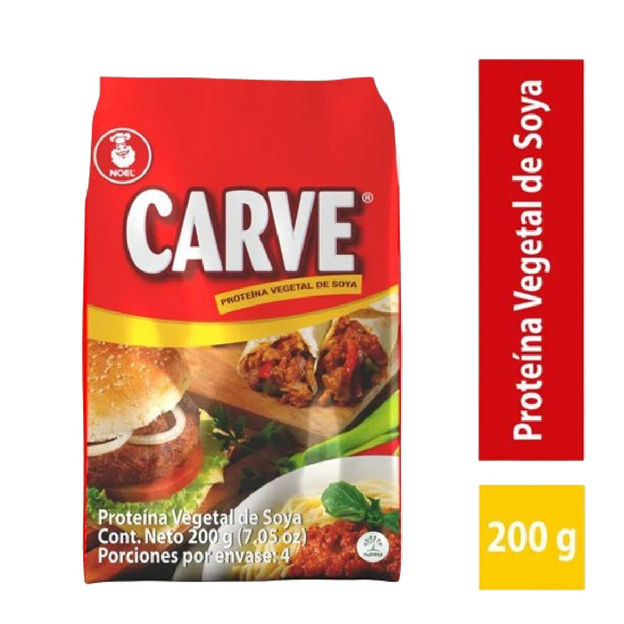 PROTEINA VEGETAL NOEL 200G DE SOYA CARVE